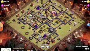 部落沖突閃電狗球流無雙王三星滿九視頻分享