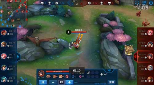 王者榮耀李元芳vs狄仁杰視頻分享 最強射手角逐