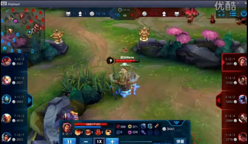 王者榮耀y聯(lián)賽8進(jìn)4第一場(chǎng)視頻分享