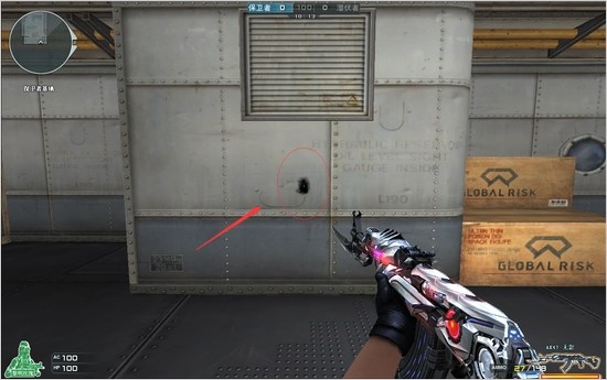 cf手游體驗服bug無影AK47強行虐殺僵尸