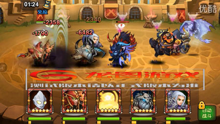 刀塔傳奇迪迦實戰(zhàn)視頻分享 強力奧特曼來襲