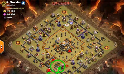 部落沖突新版暴力狗球流打法講解 強(qiáng)推滿11本三星