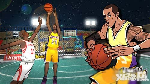 街頭籃球手游藍(lán)色涂鴉怎么選