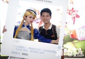 勇士x勇士亮相ChinaJoy 人氣主播化身錘妹萌爆現(xiàn)場