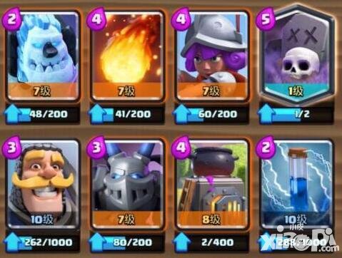 皇室戰(zhàn)爭騎士熔爐蹦套路推薦 強(qiáng)力防反卡組