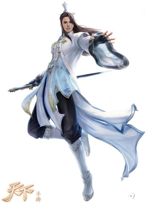 天下手游全新門派概念圖曝光 太虛神秘代言人引爆猜想
