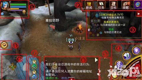 《神秘傳奇》新手篇 主界面功能介紹