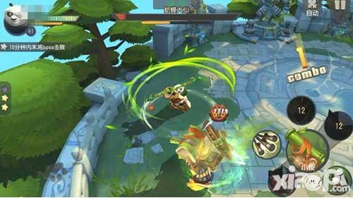 功夫熊貓手游版本大更新 全新武器蟠龍斧上線