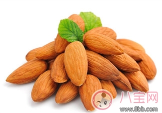 孕期吃杏仁好處多 吃杏仁要注意