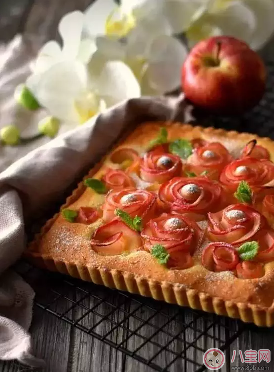 孕期想吃甜點又怕胖 玫瑰蘋果塔好吃不發(fā)胖 孕期想吃甜點又怕胖 玫瑰蘋果塔好吃不發(fā)胖