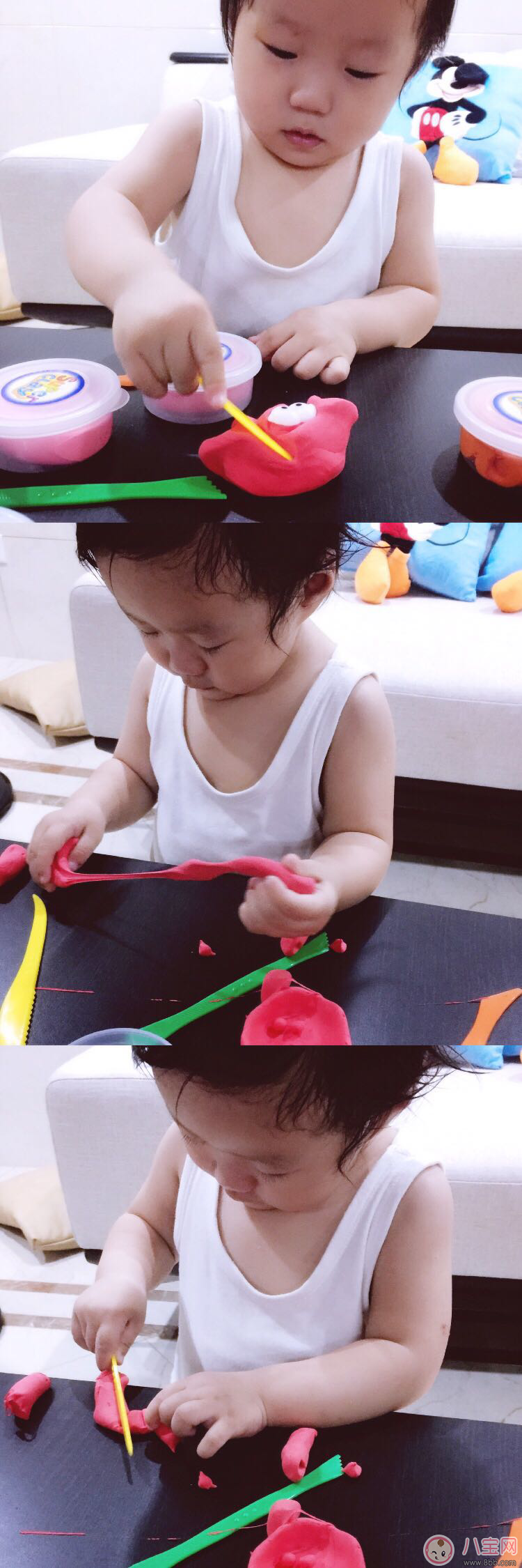 寶寶喜歡玩黏土 卡樂淘親子黏土測評(píng)