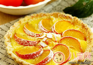 甜柿派 適合寶寶食用的贊爆新吃法 甜柿派 適合寶寶食用的贊爆新吃法