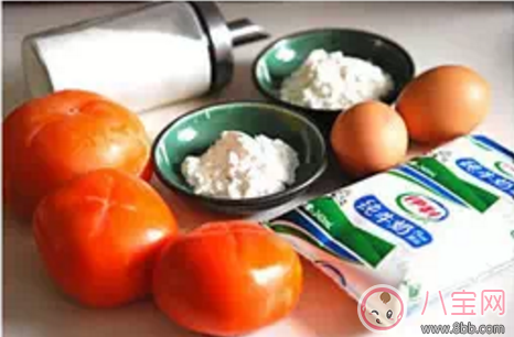 甜柿派 適合寶寶食用的贊爆新吃法 甜柿派 適合寶寶食用的贊爆新吃法