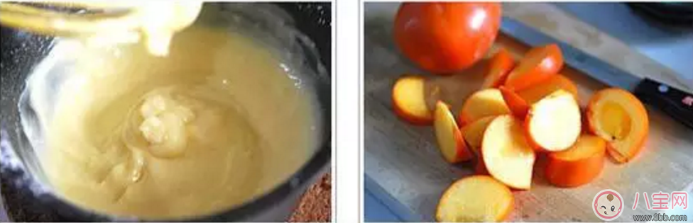 甜柿派 適合寶寶食用的贊爆新吃法 甜柿派 適合寶寶食用的贊爆新吃法