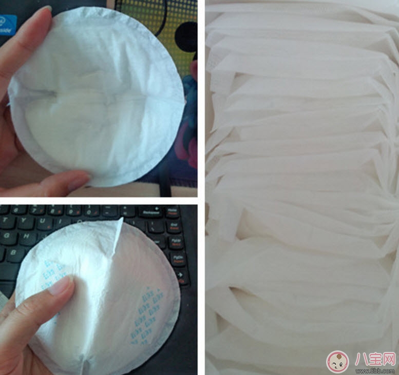 小白熊和貝親防溢乳墊哪個好 小白熊貝親防溢乳墊吸水測試