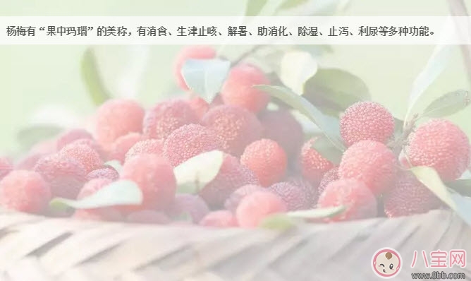 孕婦可以吃新鮮楊梅嗎 孕婦吃楊梅注意事項