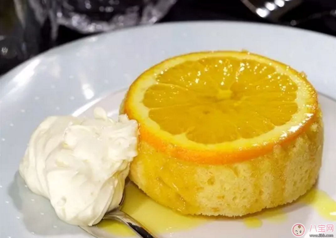 夏季孕期補(bǔ)鈣小食  浪漫香橙杏仁布丁