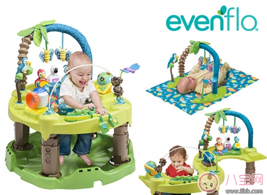 媽媽必備的帶娃神器 費(fèi)雪健身架游戲桌(外國人都在用的帶娃神器)