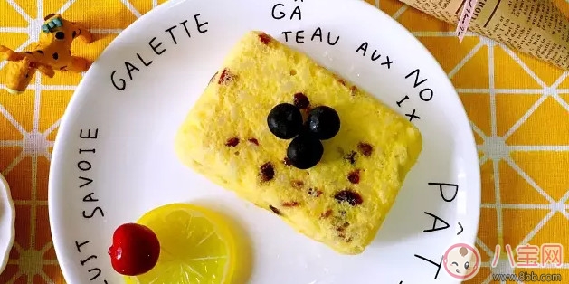 寶寶輔食 美味可口的蔓越莓米飯蛋糕