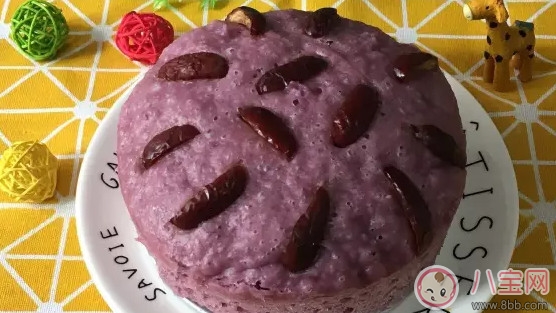寶寶輔食 口感軟糯的紫薯發(fā)糕 寶寶輔食 口感軟糯的紫薯發(fā)糕