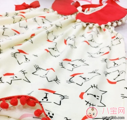 自制孩子小花裙方法 diy做孩子的衣服