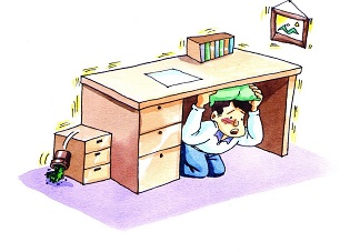 山東地震 地震頻發(fā)如何在地震中保護好自己和孩子