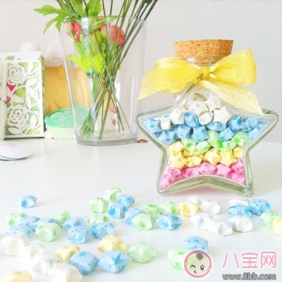 折紙星星瓶 寫下對老師最真誠的祝福！