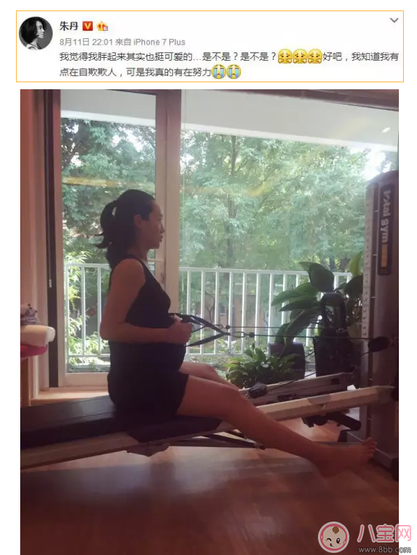 朱丹孕期發(fā)胖 “準媽”體重管理有風險