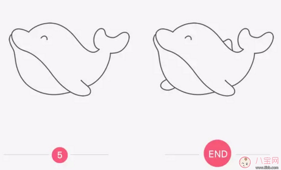 海洋生物趣味多 魚類簡筆畫