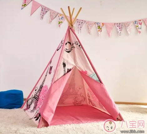 充滿愛(ài)的DIY兒童小帳篷制作