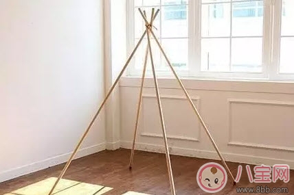 充滿愛(ài)的DIY兒童小帳篷制作