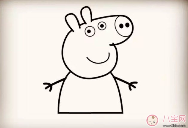 兒童簡(jiǎn)筆畫小豬佩奇 小豬佩奇的簡(jiǎn)筆畫 兒童簡(jiǎn)筆畫小豬佩奇 小豬佩奇的簡(jiǎn)筆畫