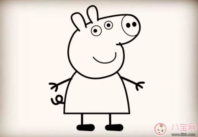 兒童簡(jiǎn)筆畫小豬佩奇 小豬佩奇的簡(jiǎn)筆畫 兒童簡(jiǎn)筆畫小豬佩奇 小豬佩奇的簡(jiǎn)筆畫