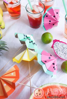 充滿夏季味道的親子手工流程 親子手工如何做 充滿夏季味道的親子手工流程 親子手工如何做