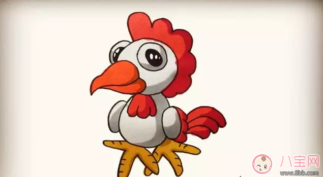 寶寶簡筆畫 簡單畫出大公雞 寶寶簡筆畫 簡單畫出大公雞