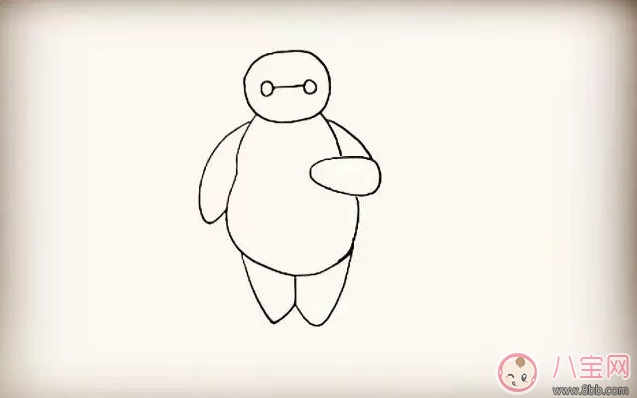 超能陸戰(zhàn)隊(duì)大白簡(jiǎn)筆畫 寶寶簡(jiǎn)筆畫 超能陸戰(zhàn)隊(duì)大白簡(jiǎn)筆畫 寶寶簡(jiǎn)筆畫