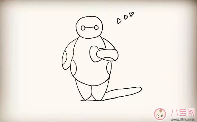 超能陸戰(zhàn)隊(duì)大白簡(jiǎn)筆畫 寶寶簡(jiǎn)筆畫 超能陸戰(zhàn)隊(duì)大白簡(jiǎn)筆畫 寶寶簡(jiǎn)筆畫
