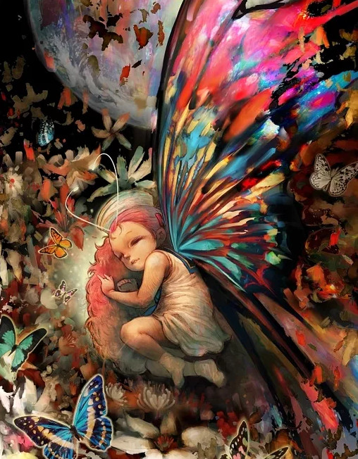 寶寶晚安胎教故事 小青蟲破繭成蝶的故事 寶寶晚安胎教故事 小青蟲破繭成蝶的故事