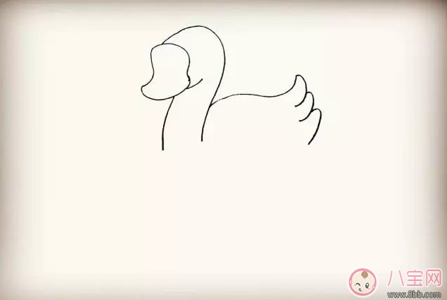 教寶寶簡筆畫小鵝 小鵝簡筆畫 教寶寶簡筆畫小鵝 小鵝簡筆畫