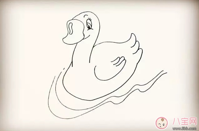 教寶寶簡筆畫小鵝 小鵝簡筆畫 教寶寶簡筆畫小鵝 小鵝簡筆畫
