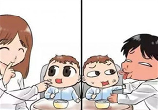 爸媽帶娃的不同 媽媽帶娃是寶貝 爸爸帶娃是玩具