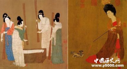 《簪花仕女圖》內(nèi)容背景簡介《簪花仕女圖》作者是誰？