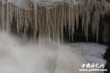 壺口瀑布冰凌奇觀冰凌的形成原因是什么？