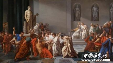 布魯圖斯刺殺凱撒簡介布魯圖斯是怎么死的？