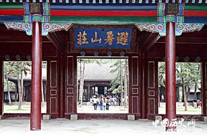 承德避暑山莊資料介紹 避暑山莊建筑特點