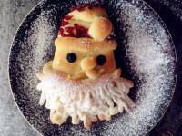 圣誕老人面包的做法步驟15