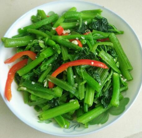 快手家常菜清炒南瓜藤怎么做？