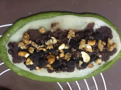 抹茶麻薯夾心軟歐面包的做法步驟6