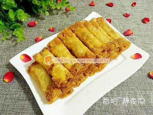 自創(chuàng)春卷的做法