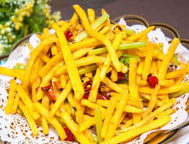 干煸土豆絲，干煸土豆絲的做法